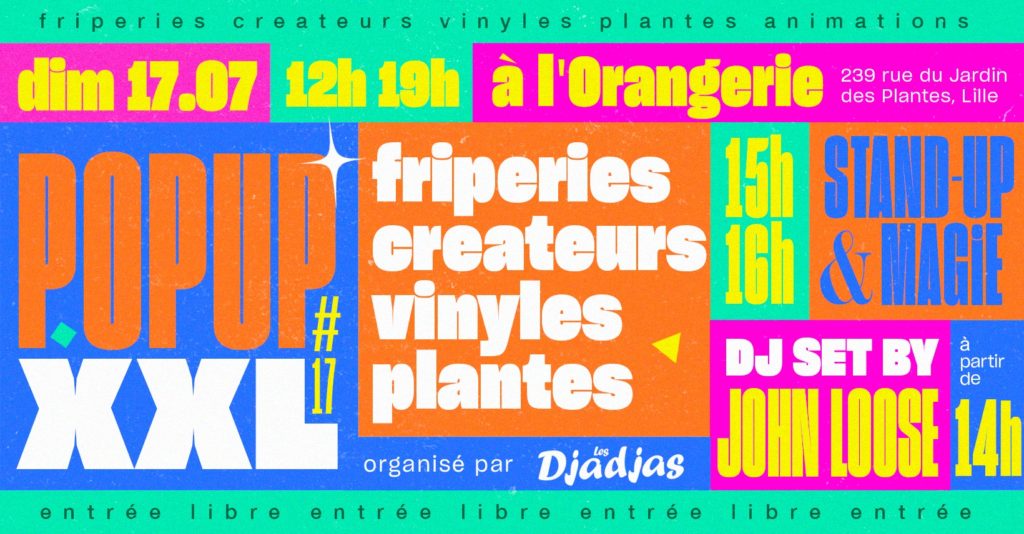 pop up xxl les djadjas