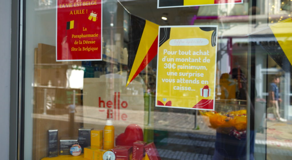 commerce la vie est belge à Lille 2021