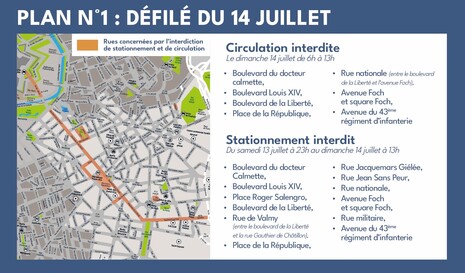 défile 14 juillet lille